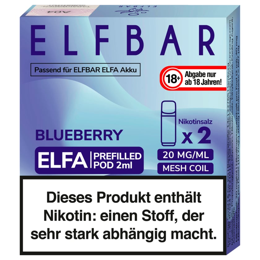 Elfbar Blueberry E-Zigarette 1 Stück